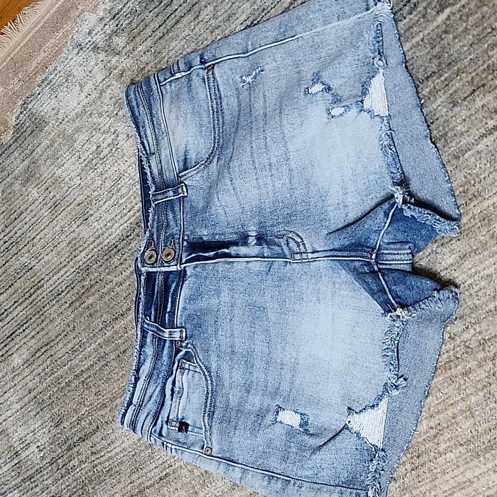KanCan High Rise Denim Shorts